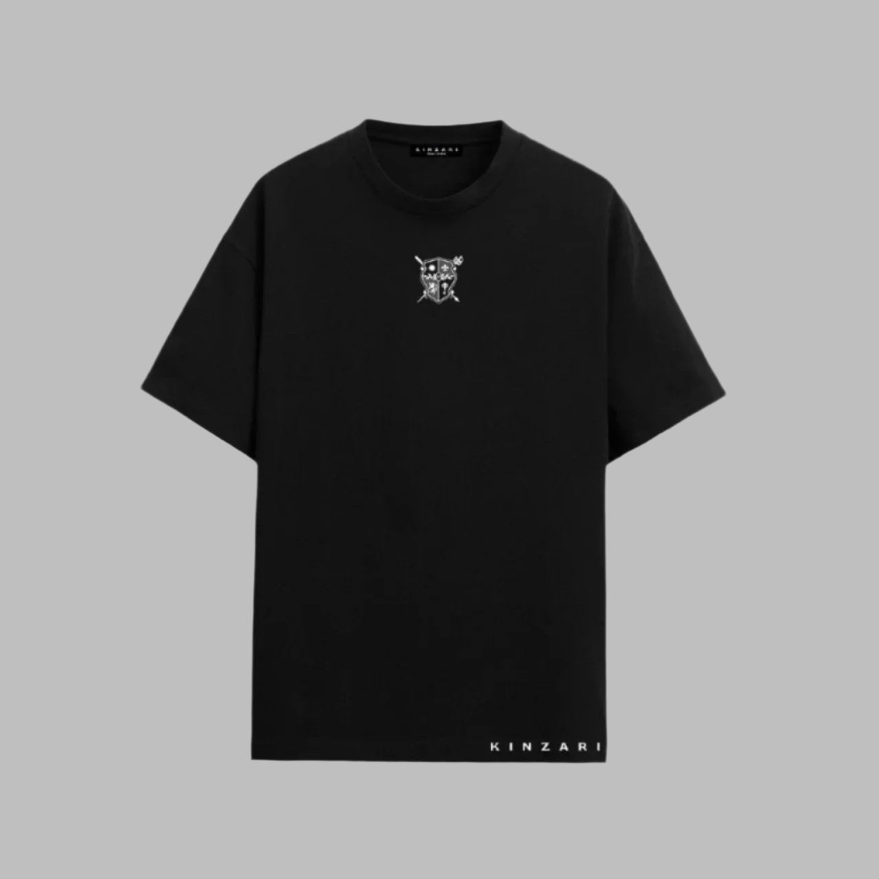 Black oversized t-shirt